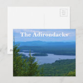 Het Adirondack-gebergte Briefkaart (Voorkant / Achterkant)