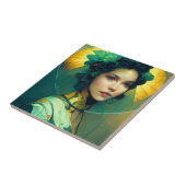 Het adres Fantasy Sci-Fi Tegeltje (Zijkant)