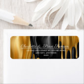 Het adres van de Rendement van de Band van de Verf Etiket (Insitu)