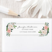 Het Adres van de terugkeer etiketteert een Magisch Etiket (Insitu)