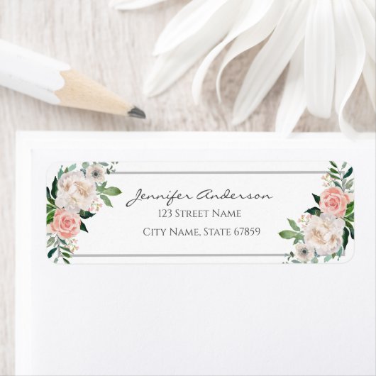 Het Adres van de terugkeer etiketteert een Magisch Etiket (Insitu)