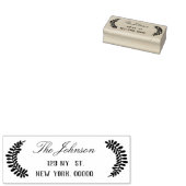 Het Adres van de terugkeer Rubber Stempel, het Adr Rubberstempel (Gestempeld)