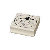 Het Adres van de Terugkeer van de Schets van de be Rubberstempel (Stempel)