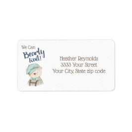 Het Adres van de Terugkeer van het Baby shower va Etiket