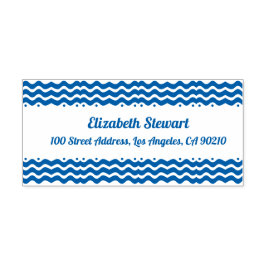 Het Adres van de Terugkeer van het Ontwerp van de  Zelfinktende Stempel