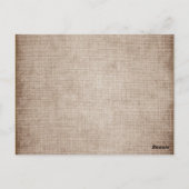 Het Adres van de verandering Metal Bub Roze Cream Briefkaart (Achterkant)