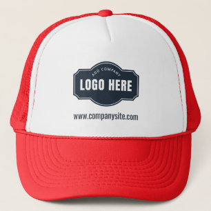 Het adres van uw bedrijfswebsite van de Logo Trucker Pet