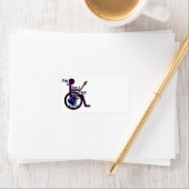 Het adresetiketten van de terugkeer - dit is hoe i etiket (Insitu)