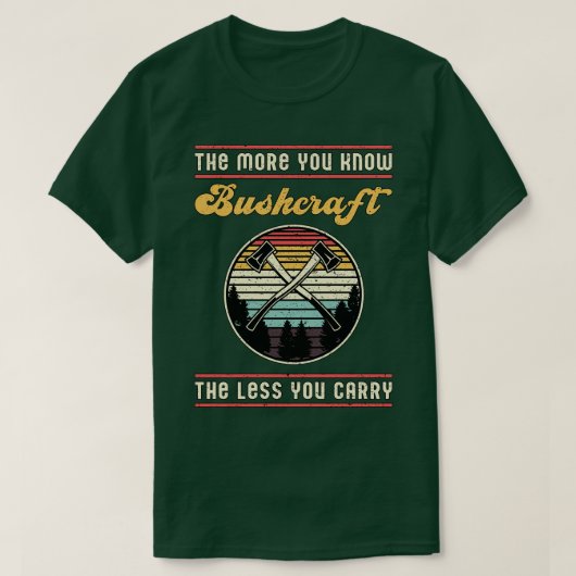 Het Adventure Overleving buitenshuis van de Retro T-shirt (Design voorkant)
