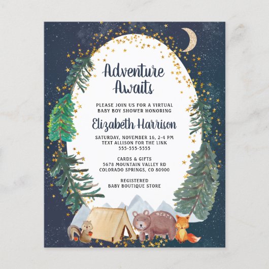 Het Adventure van de begroting wacht Virtueel Baby (Voorkant)