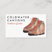 Het Adventure van de Heuke van de Camp van de buit Visitekaartje (Voorkant)