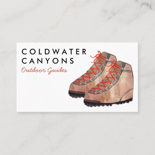 Het Adventure van de Heuke van de Camp van de buit Visitekaartje (Voorkant)