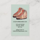 Het Adventure van de Heuke van de Camp van de buit Visitekaartje (Achterkant)