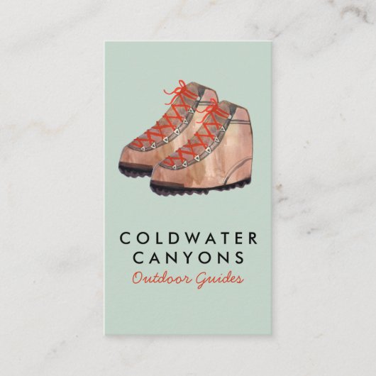 Het Adventure van de Heuke van de Camp van de buit Visitekaartje (Voorkant)