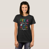Het Adventure van de Leeraar van Prek begint Eerst T-shirt (Voorkant volledig)