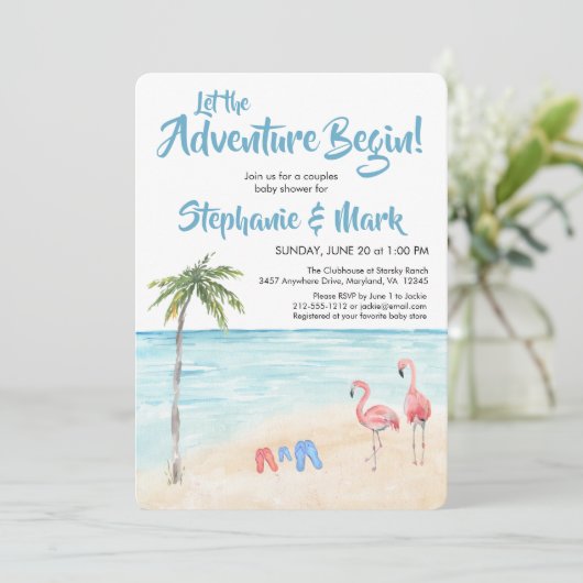 Het Adventure van het Surf van de Oostelijke Oceaa Kaart (Staand voorkant)