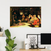 Het advies van Oracle (1882)~ Fine Art Canvas Poster (Thuiskantoor)