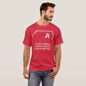 Het Aeam Van Grappig 80 sV Programma Film Cadeau g T-shirt (Voorkant volledig)