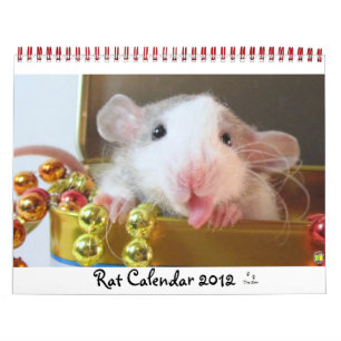 Het Afbeelding 2012 van de rat Kalender
