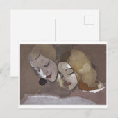 Het Afbeelding Boek, Helene Schjerfbeck Briefkaart (Voorkant / Achterkant)