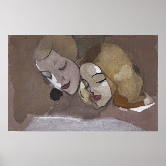 Het Afbeelding Boek, Helene Schjerfbeck Poster (Voorkant)