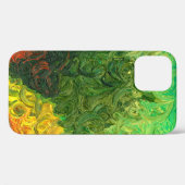 het afbeelding geschilderd in olie . achtergrondol Case-Mate iPhone case (Achterkant (horizontaal))