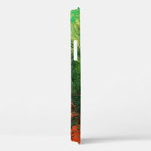 het afbeelding geschilderd in olie . achtergrondol Case-Mate iPhone case (Achterkant / Rechts)