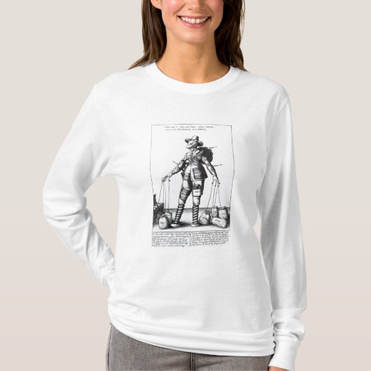 Het Afbeelding Pattenty', c.1641-50 T-shirt (Voorkant)
