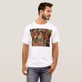 Het Afbeelding van de Adoratie van de Magi T-shirt (Voorkant volledig)