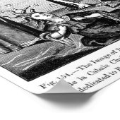 Het Afbeelding van de Astrologie van Dame met de d Poster (Hoek)