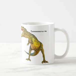 Het afbeelding van de dinosaurus voor koffiemok