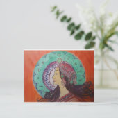 Het afbeelding van de Godin op Producten: Briefkaart (Staand voorkant)