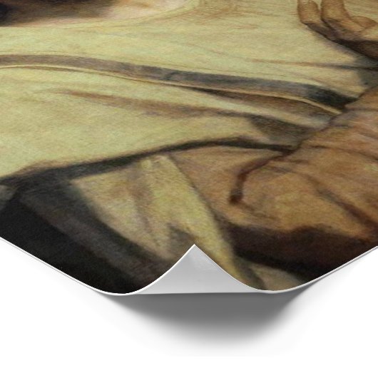 Het Afbeelding van de Heer - Heinrich Hofmann Post Poster (Hoek)