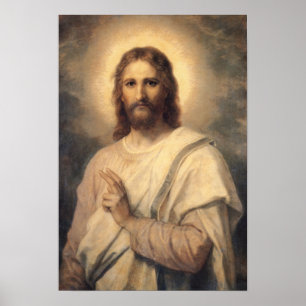 Het Afbeelding van de Heer - Heinrich Hofmann Post Poster