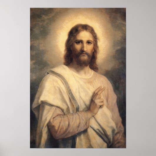 Het Afbeelding van de Heer - Heinrich Hofmann Post Poster (Voorkant)