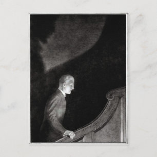 Het Afbeelding van de  illustratie van Dorian Gray Briefkaart