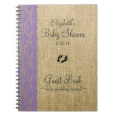 Het Afbeelding van de Lavender van het Lavender Ba Notitieboek (Voorkant)