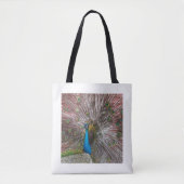 Het Afbeelding van de pauw Tote Bag (Voorkant)