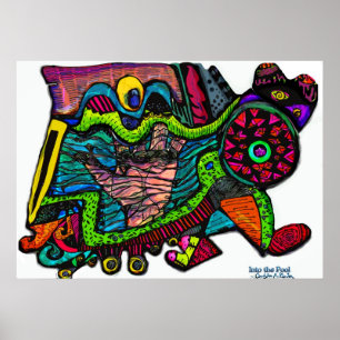 Het afbeelding van de Pool of Creation stephen kon Poster