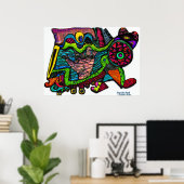 Het afbeelding van de Pool of Creation stephen kon Poster (Thuiskantoor)