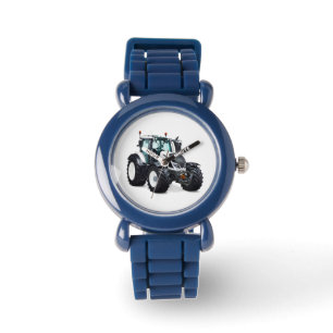 Het afbeelding van de tractor voor het Horloge van