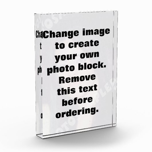 Het afbeelding van de verandering en maak uw eigen fotoblokken (Links)