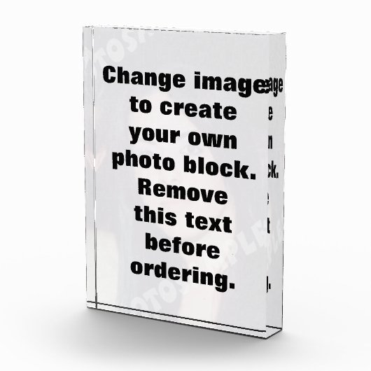 Het afbeelding van de verandering en maak uw eigen fotoblokken (Rechts)