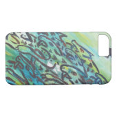 Het afbeelding van de wilde jacht Case-Mate iPhone case (Achterkant (Horizontaal))