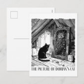 Het Afbeelding van Dorian's Cat Feestdagenkaart (Voorkant / Achterkant)