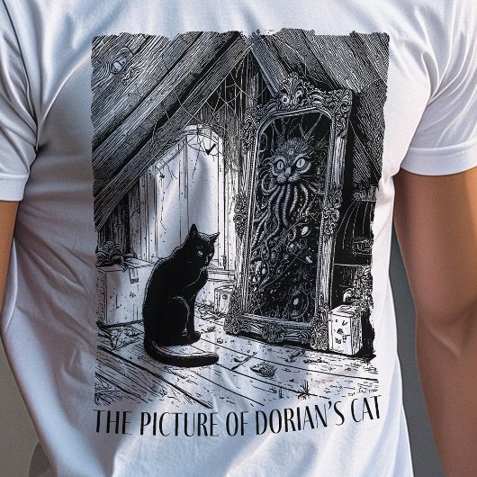 Het Afbeelding van Dorian's Cat T-shirt