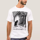 Het Afbeelding van Dorian's Cat T-shirt (Voorkant)