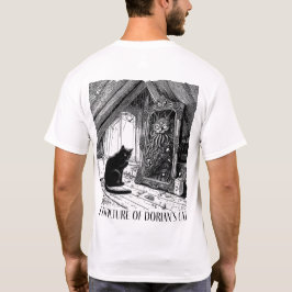 Het Afbeelding van Dorian's Cat voor en achter T-shirt