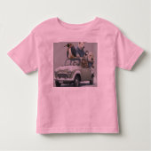 Het afbeelding van een groep dieren. kinder shirts (Voorkant)