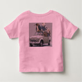 Het afbeelding van een groep dieren. kinder shirts (Achterkant)